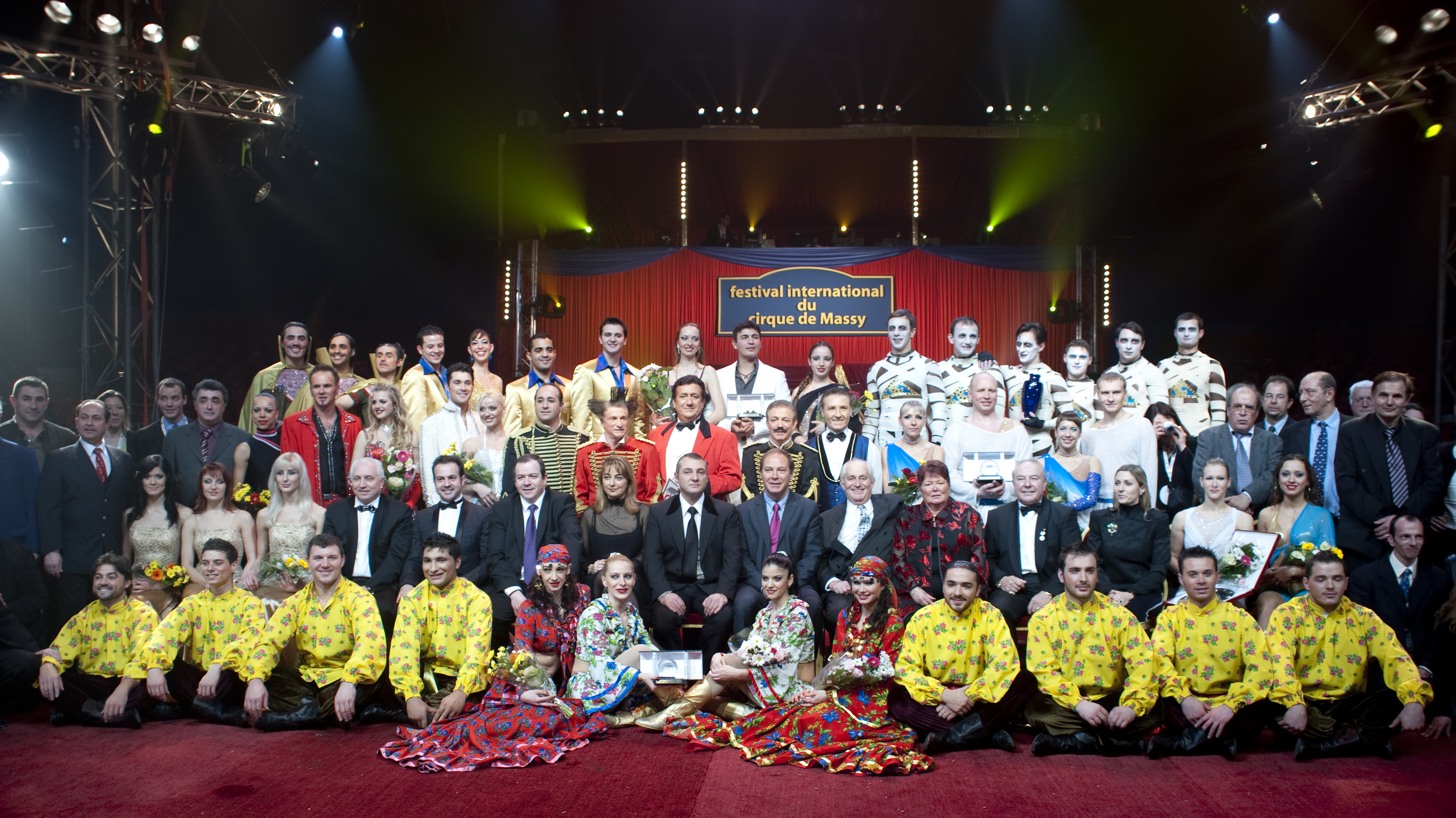Photo de groupe — 18e Festival International du Cirque de Massy 2010
