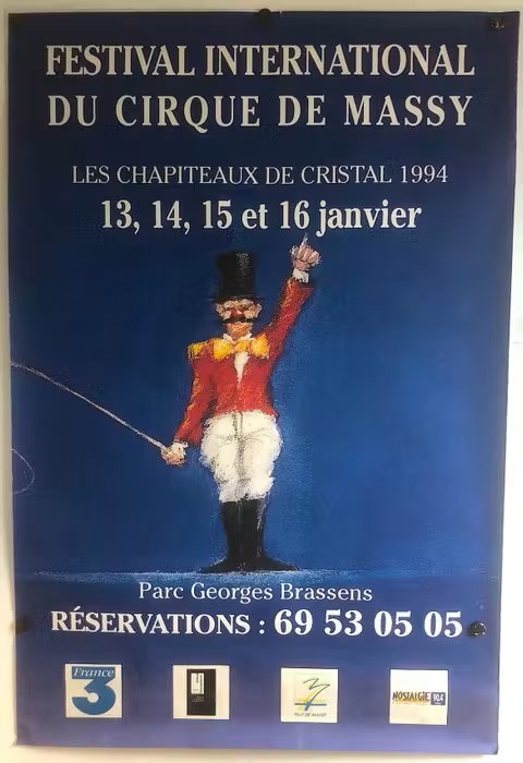 Affiche 32e Festival International du Cirque de Massy 2026