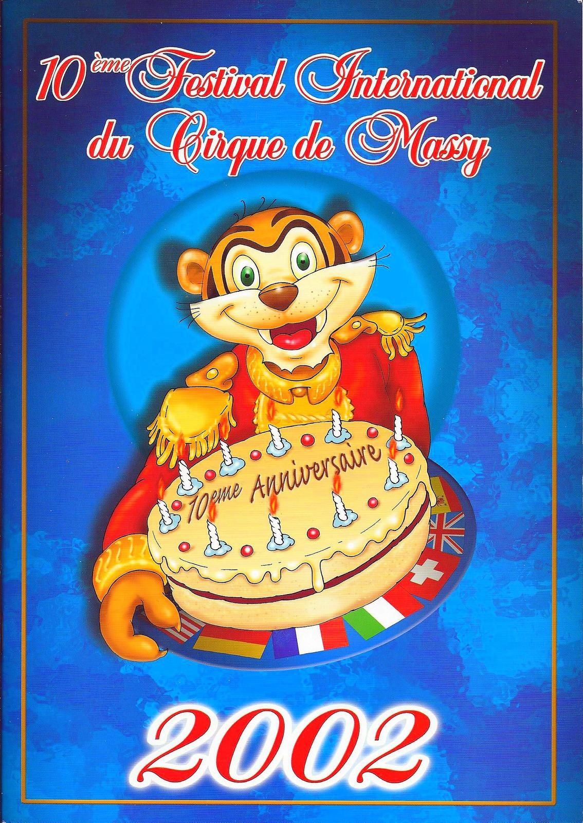 Affiche 10e édition, 2002
