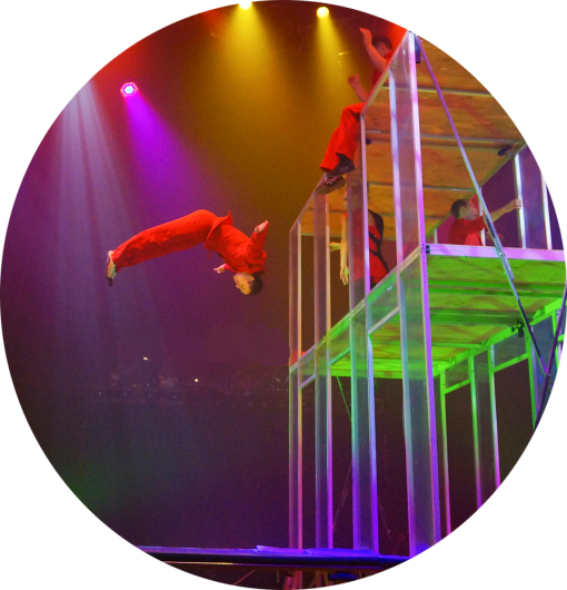 Art Of trampoline Rond