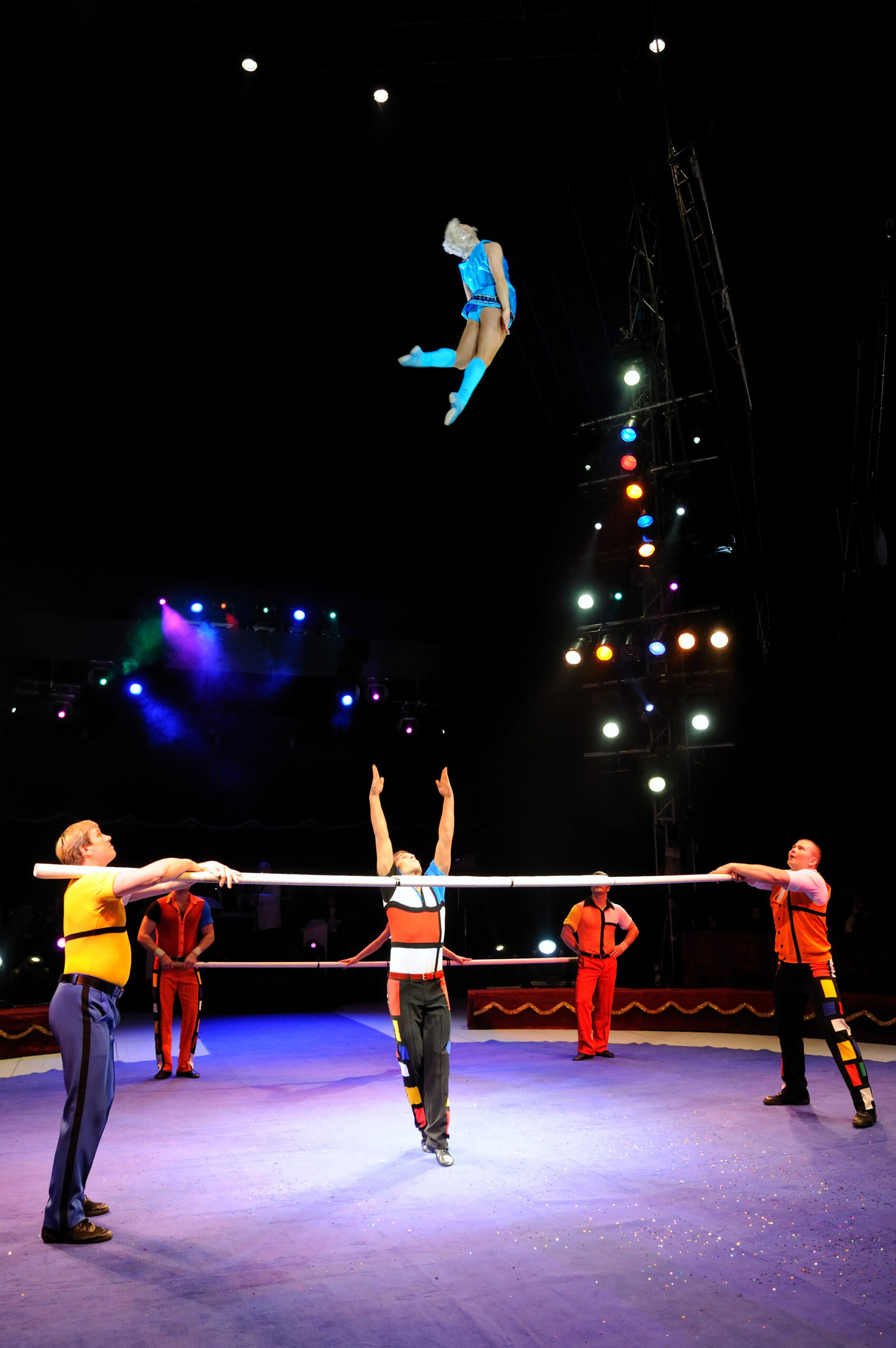 Double barre russe – Troupe GRECHUSHKIN