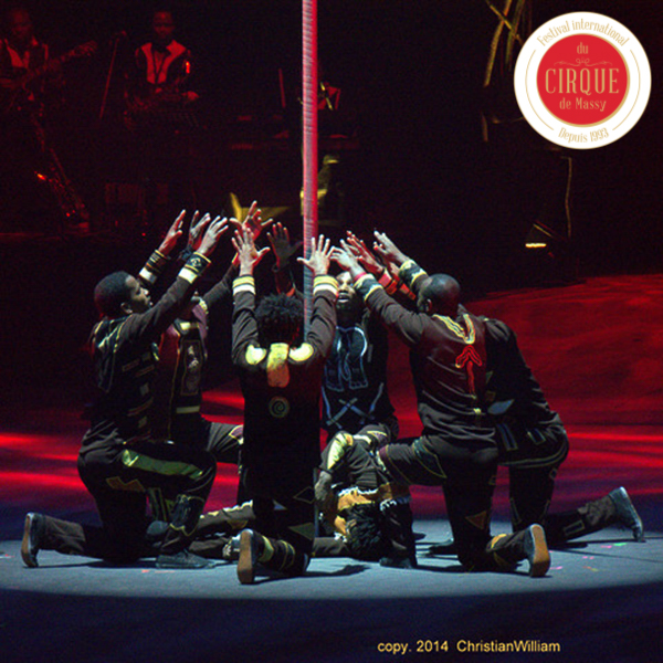 Troupe African Dream Circus – Double mât chinois