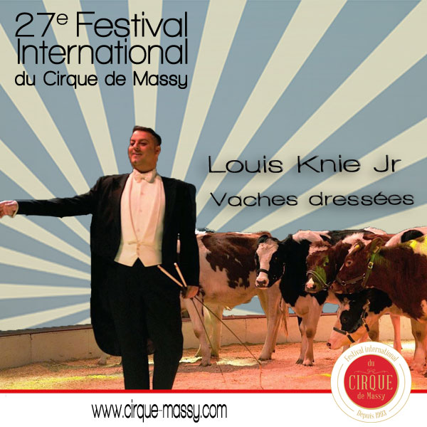 Louis Knie Jr – Vaches dressées – Autriche