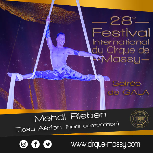 Mehdi RIEBEN – Tissu Aérien – Soirée de Gala