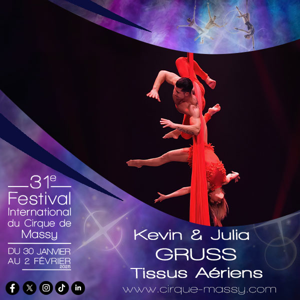 Kevin & Julia GRUSS – Tissus Aériens – France