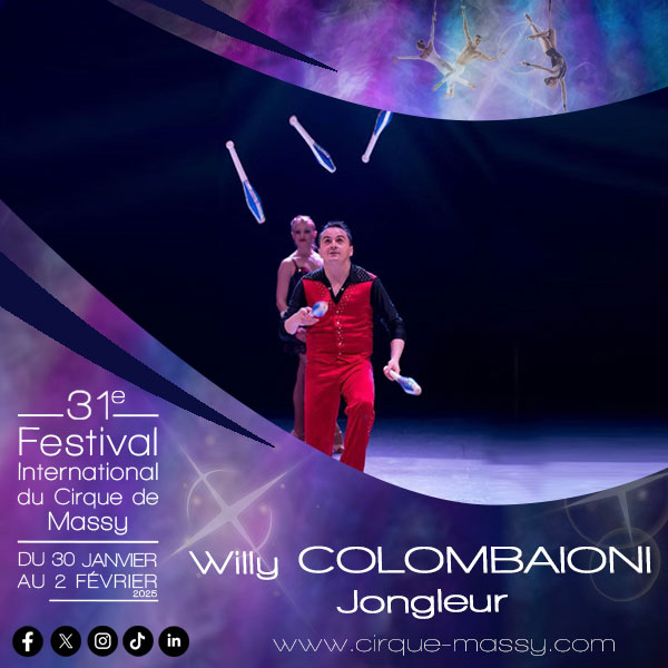 Willy COLOMBAIONI – Jongleur – Italie