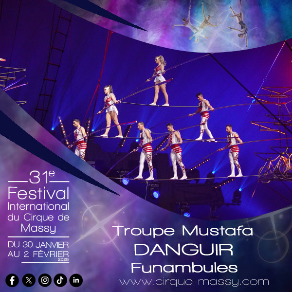 Troupe Mustafa DANGUIR – Funambules – Maroc